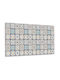 Vinyl Wall Panel Sticker Kitchen or Bathroom Arabic Puzzle 100x50 Cm