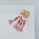 Afitechno Christening Charm Keychain Pink 75pcs