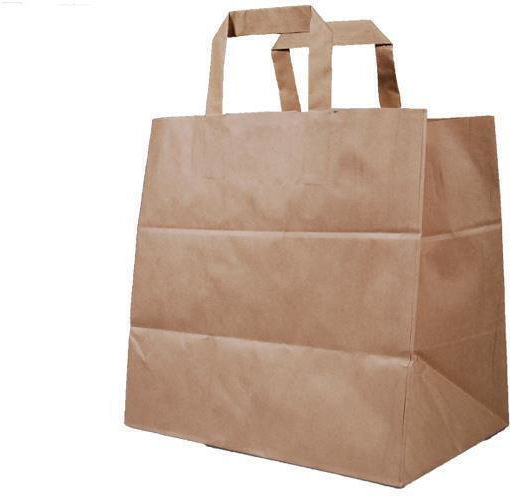Next Papier Tasche für Geschenke Braun 26x17x25cm.