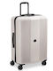 Delsey Paris Μεγάλη Βαλίτσα Ταξιδίου Σκληρή Beige με 4 Ρόδες Ύψους 77εκ.