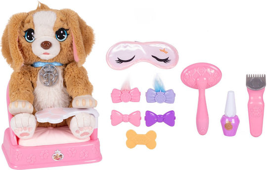 Jakks Pacific Plush Puppy Style Collection My Pampered Pup with Sound for 3+ Years