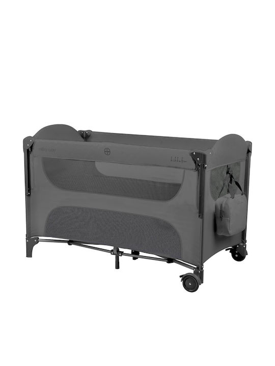 Kikka Boo Cradle Milky Way with Mattress and Wheels Gray