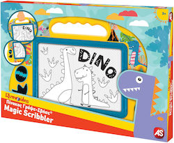 AS Magic Scribbler Baby Dinosaur Draw & Erase Board 37.7x26cm AS Magic Scribbler Baby Dinosaur Draw & Erase Board 37.7x26cm