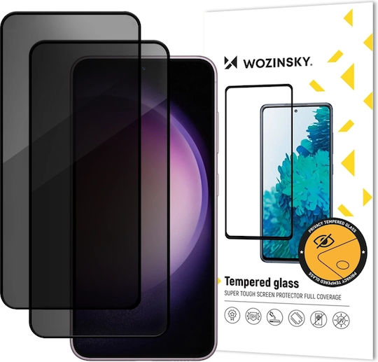 Wozinsky Privacy Tempered Glass 2pcs (Galaxy A57)