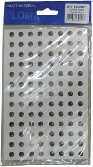 Next Dekorativer Aufkleber für DIY-Bastelprojekte 104Stück 1x1cm.