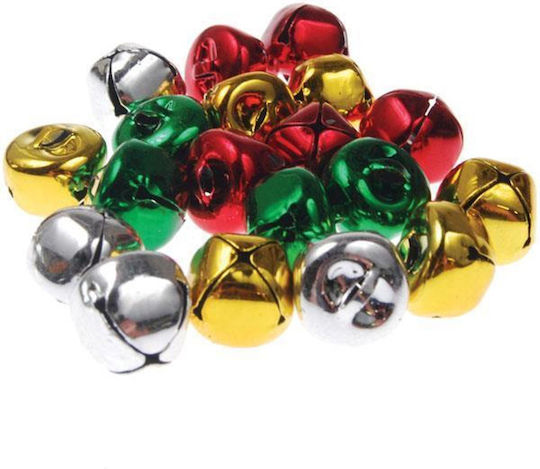 Next Metallic Decorative Bell for DIY Crafts 20pcs (Μiscellaneous colours)