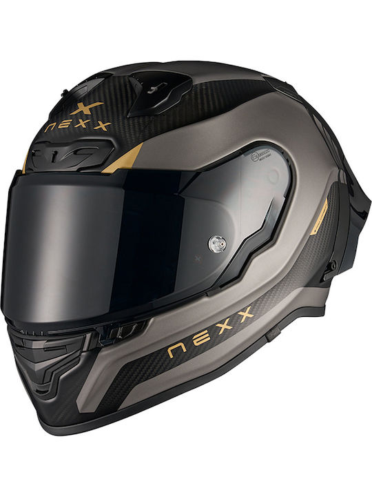 Nexx X.R3R Apex Carbon / Grey Motorcycle Helmet...