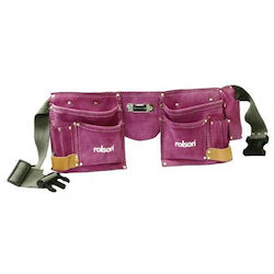 Rolson Double Leather Tool Belt Pouch