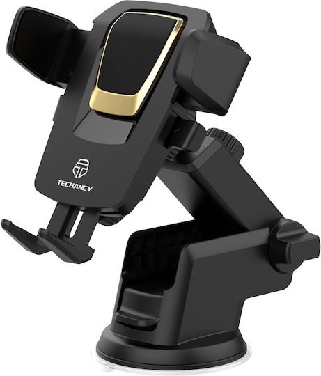 Car Mount Smartphones Universal Techancy Black Gold Tm08905