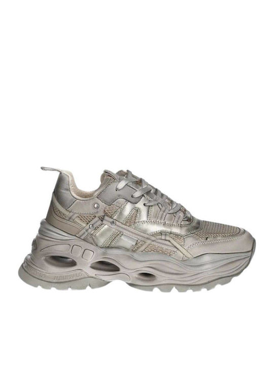 Buffalo Sneakers Vntg Silver