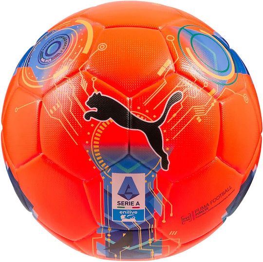 PUMA Orbita Serie A Soccer Ball Orange