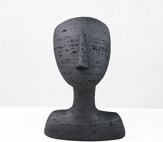InTheBox Διακοσμητικό Βάζο Polyresin Schwarz 19x14x26cm 1Stück