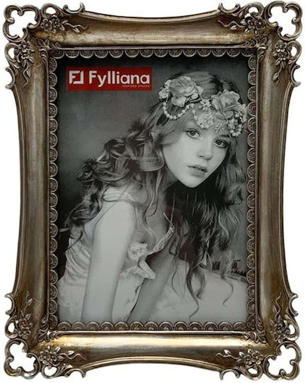 Fylliana Κορνίζα Πολυρητίνης με Γκρι Πλαίσιο