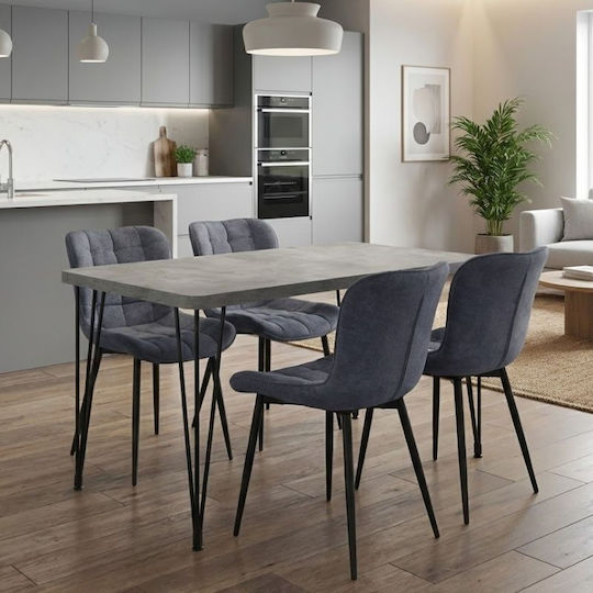 Dining Room 5pcs 70x120cm