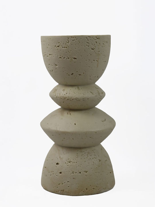 InTheBox EQUINOX Candle Holder Polyresin in Bei...