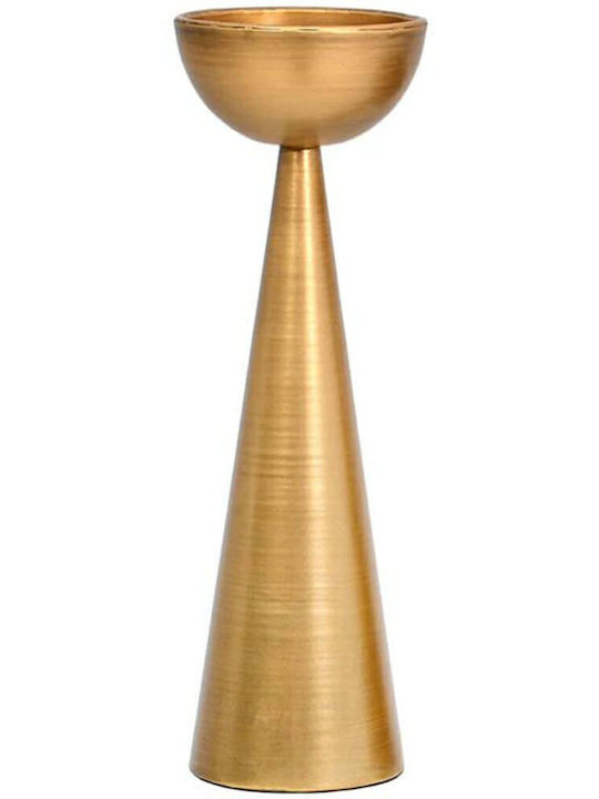 Fylliana Candle Holder Metal in Yellow Color 11...