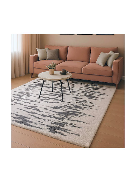 Beauty Home Puffy 9659 Modern Bedroom Rugs Set Gray BH390683 3pcs
