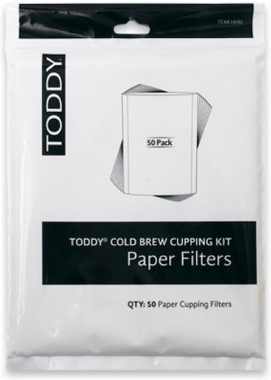 Toddy 50 Φίλτρα Καφέ Χάρτινα
