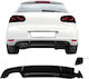Diffuser Πίσω Προφυλακτήρα Vw Golf Vi 6 08-12 Gti Look Αριστερή Τρύπα Εξάτμισης Abs Πλαστικό 1 Τεμάχιο
