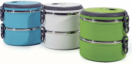 Gusto Casa Cutie pentru Mâncare Termos Inox Verde 1700ml 1buc