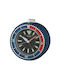 Seiko Silent Tabletop Clock with Indicators QHE207L