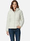 Damen Puffer Jacke für Winter Weiß