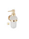 Bronze Art Wall-mounted Dispenser made of Stainless Steel Silver