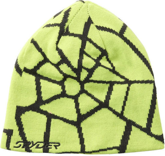 Beanie Männer Wendbar Beanie Gestrickt in Schwarz Farbe
