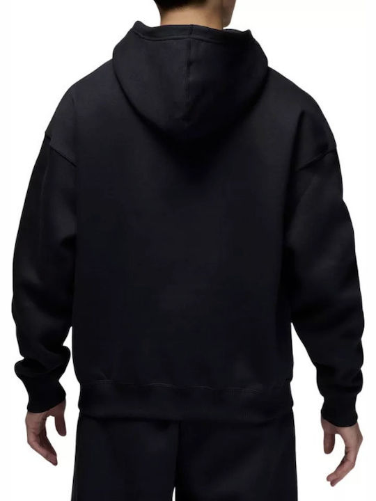 Brooklyn Sweatshirt With Hood Black