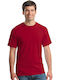 Gildan Men's Short Sleeve Promotional T-Shirt Antique Cherry Red