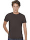 B&C Ανδρικό Διαφημιστικό T-shirt Κοντομάνικο Bear Brown