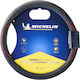 Michelin Steering Wheel Cover Black Red Stitching 36.8 39.4cm Wml-1002-nr