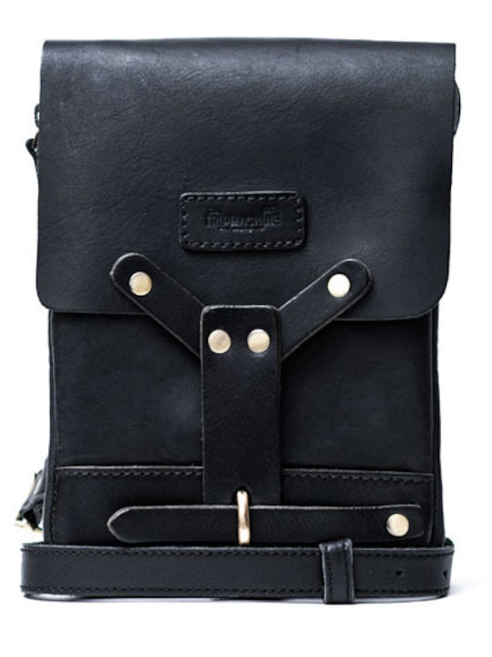 Trip Machine Δερμάτινη Τσάντα Ποδιού Thigh Bag Leg Bag Black