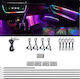 Atmospheric Interior Car Lights RGB LED Voice Control 14 1 HW-0411