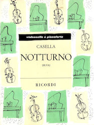 Ricordi Alfredo Casella Notturno Violoncello & ...