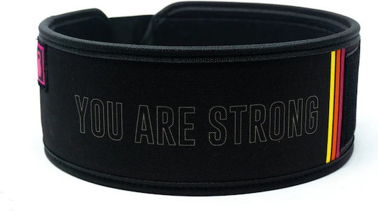 You Are Strong By Amanda Barnhart 4 Zoll Gewichthebergürtel-2pood