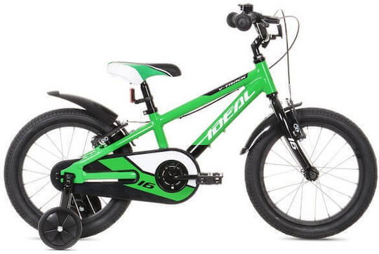 Ideal V-track 14" Παιδικό Ποδήλατo BMX με Σκελετό Αλουμινίου Πράσινο