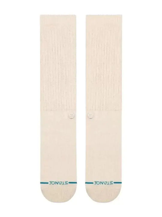 Stance Icon Sportsocken Beige 1 Paar