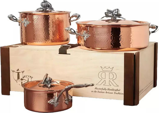 Ruffoni Opus Cupra Töpfe Set 3 Stück