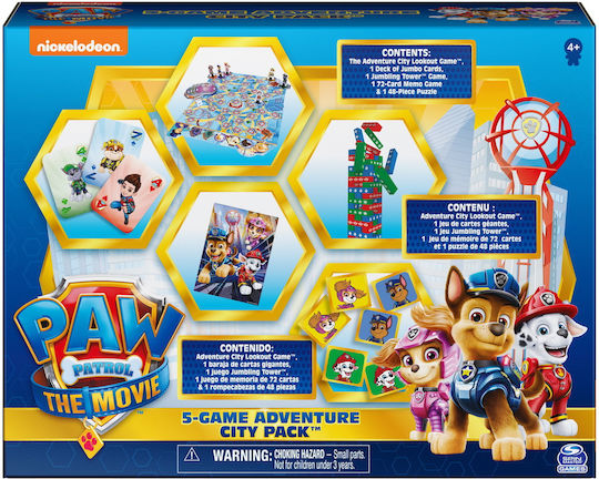 Joc de Societate Paw Patrol Set pentru 2-4 Jucători 4+ Ani (EN) Spin Master
