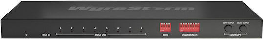 Wyrestorm Sp-0108-scl 4k HDMI Сплитер 1x8 Скалируеми Изходи