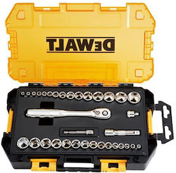 DEWALT DWMT45034 Ratschen- und Steckschlüssel-Set 34 Stück DEWALT DWMT45034 Ratschen- und Steckschlüssel-Set 34 Stück