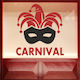 Αποκριάτικη Βιτρίνα Μάσκα 120x130cm