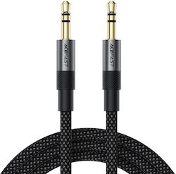 Acefast 3.5mm Jack Cable 3.5mm Male - 3.5mm Male Black 1m