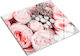 Glass Kitchen Board Protection Decoration Bouquet of Flowers 60x52 Cm