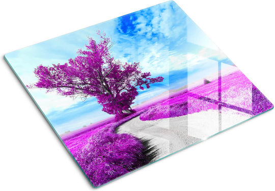 Glas Schneidebretter Für Den Alltag Holz Pfad 60x52 cm