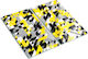 Glas Schneidefläche Küche Mehrzweck Geometrische Formen 2x30x52 cm
