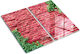 Tăviță De Tăiat Din Sticlă Protecție Blat Perete Cărămidă 2x30x52 Cm