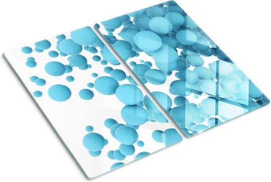 Glass Kitchen Counter Protection Surface Spheres Removal 2x30x52 Cm