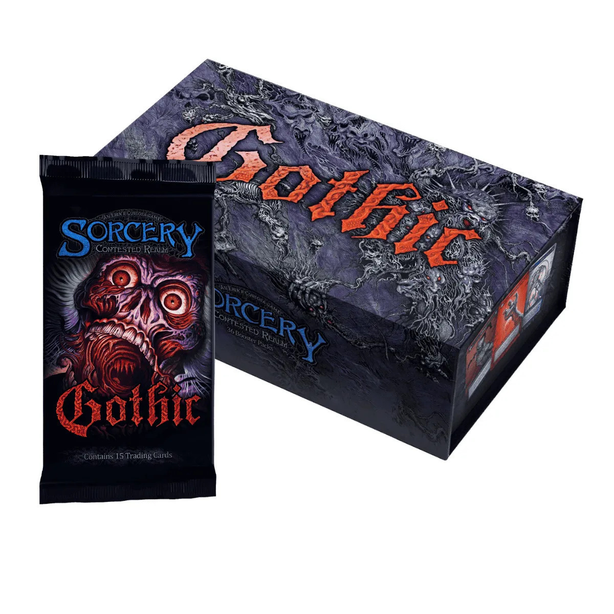 Sorcery Contested Realm Tcg Afișaj Booster Gotic | Skroutz Romania